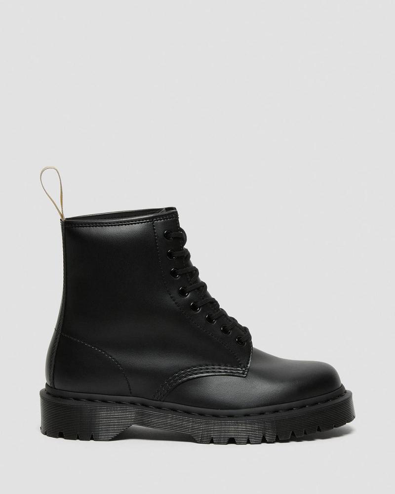 Black Women's Dr Martens Vegan 1460 Bex Mono Lace Up Boots | CA 220QMA